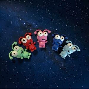 5 Cricut Cuties in Like New condition